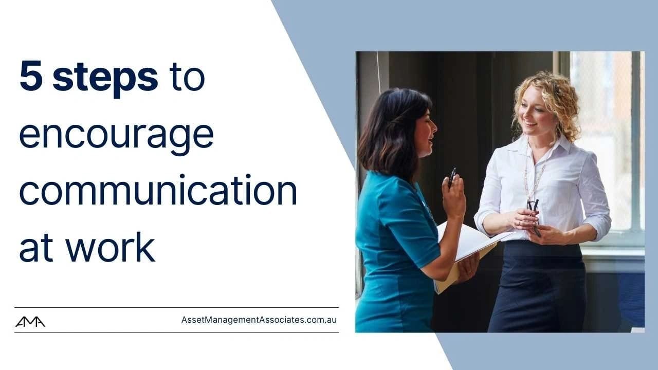 5 steps to encourage communication about problems at work